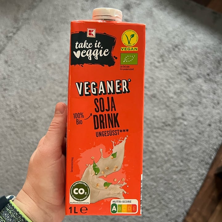 photo of Kaufland Take it Veggie Soja Drink Ungesüßt shared by @anneeinhorn on  05 Feb 2024 - review