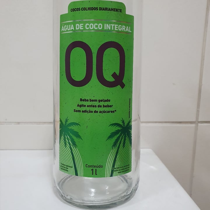 photo of OQ Água de côco integral shared by @eneide on  28 Dec 2024 - review