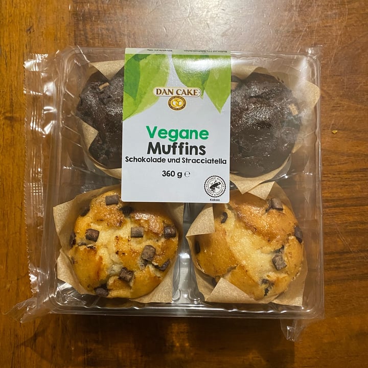 photo of Dan Cake Vegane Muffins Schokolade und Stracciatella shared by @whatthefuck on  13 Mar 2024 - review