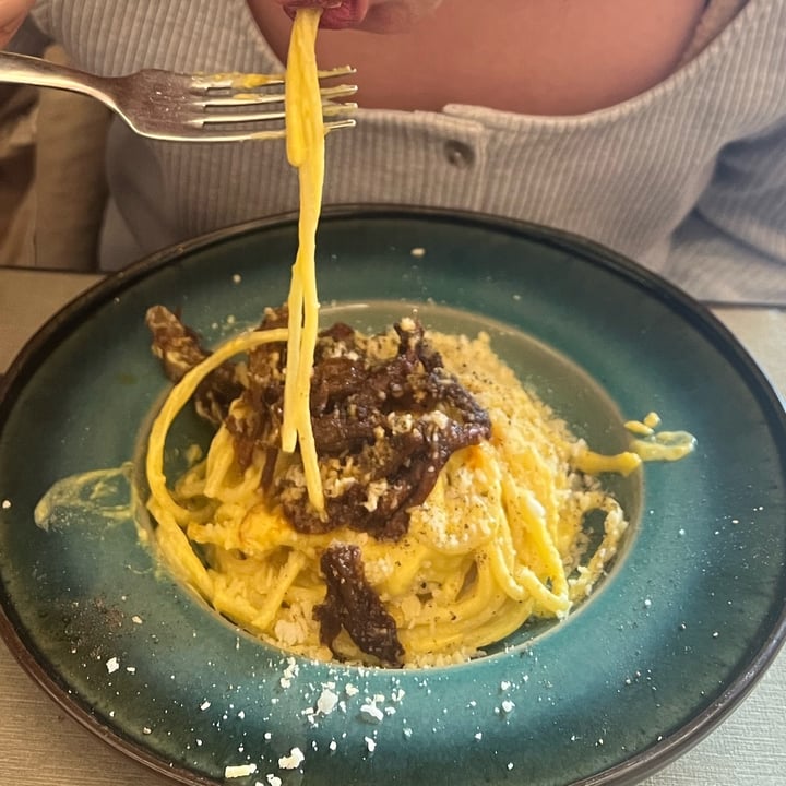photo of Rifugio Romano Carbonara vegana shared by @valeriapugliese on  10 Mar 2025 - review