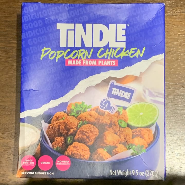 photo of TiNDLE popcorn chicken shared by @malcolmcg on  08 Nov 2024 - review