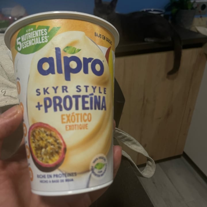 photo of Alpro Skyr Style +Proteína Exótico Mango Maracuyá shared by @susana01 on  27 Sep 2025 - review