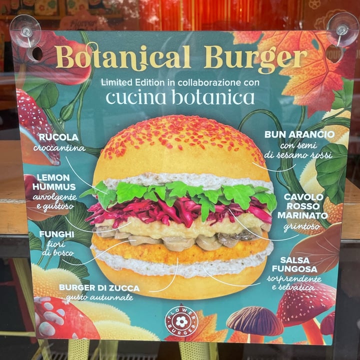 photo of Flower Burger Botanical Burger shared by @cinziagilmore on  15 Sep 2023 - review