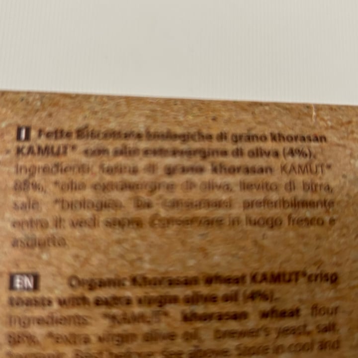 photo of Probios fette biscottate  con farina di grano Khorasan di kamit shared by @al-ma on  30 Jul 2024 - review