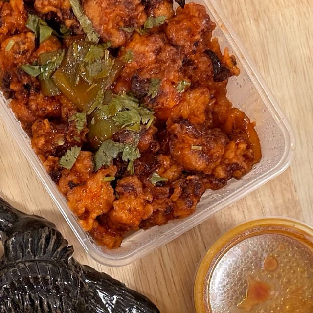 Photo of the dish “gobi manchurian”