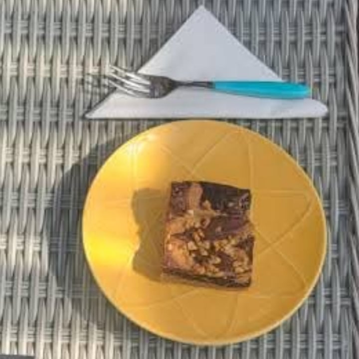 photo of The Base Vegan Retreat Animal Sanctuary Peanut butter brownie shared by @ecovegangeek on  04 Sep 2025 - review