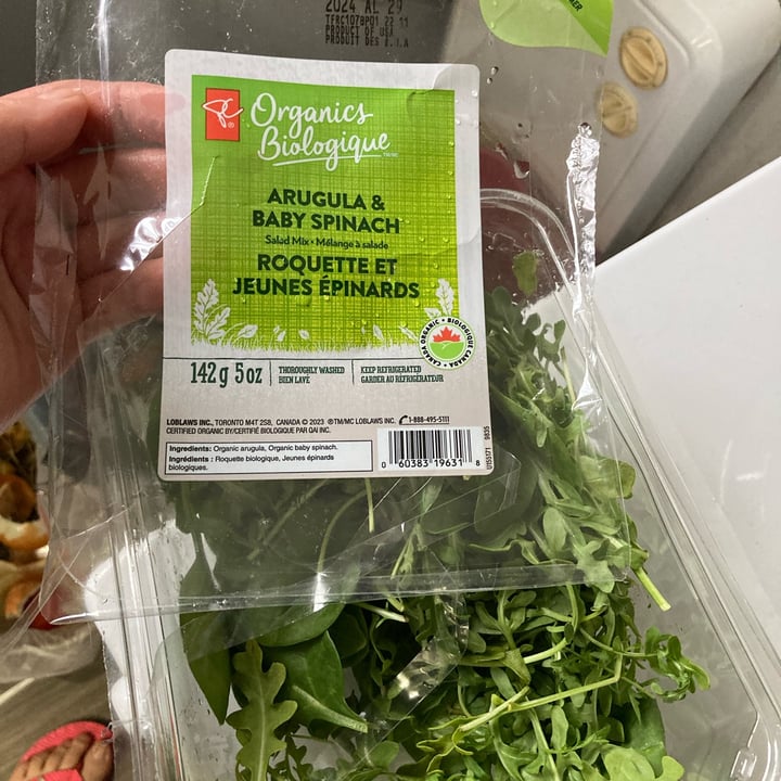 photo of Le choix du président arugula and baby spinach shared by @hungrywoman on  08 May 2024 - review