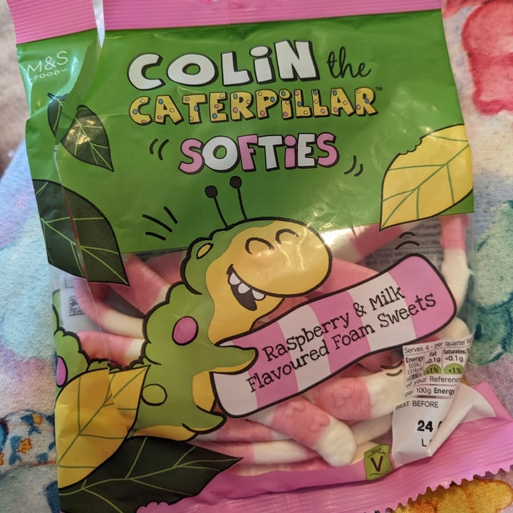 photo of Marks & Spencer Food (M&S) colin the caterpillar softies shared by @sugarrrbunniii on  27 Mar 2024 - review