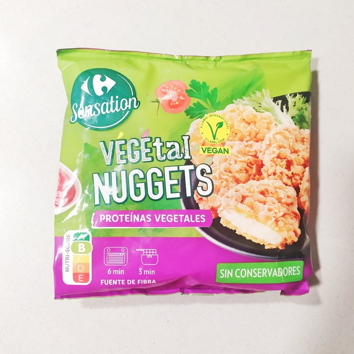 photo of Carrefour Sensation Vegetal Nuggets shared by @alicia41 on  25 Sep 2023 - review