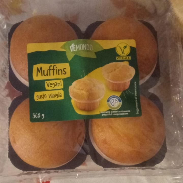 photo of Vemondo muffins gusto vaniglia shared by @elaisa-veg on  02 Sep 2023 - review