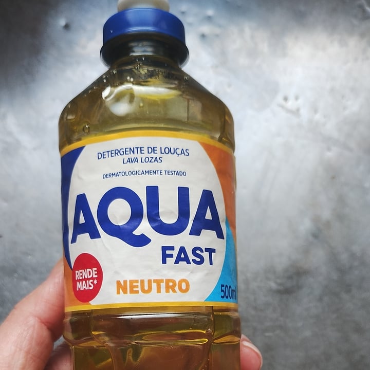 photo of Aqua fast Detergente De Louças Neutro Aqua Fast shared by @letismgovegan on  10 Nov 2023 - review