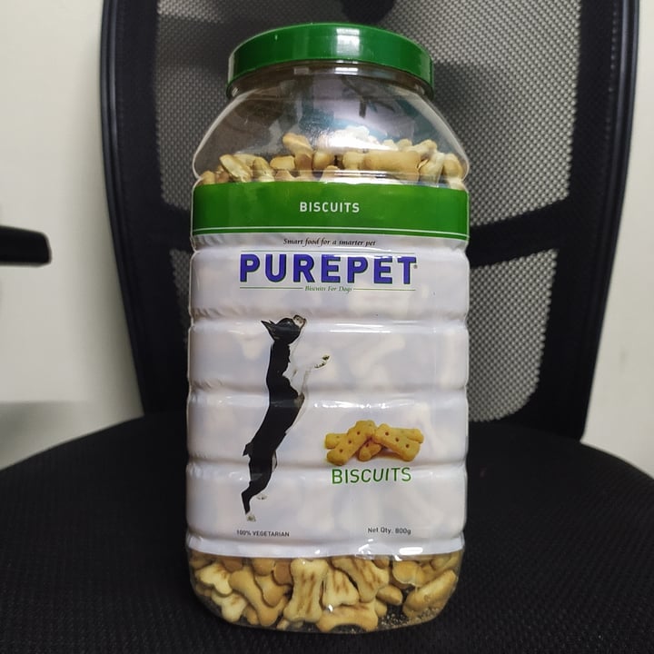 photo of Purepet Dog Biscuits shared by @veganbhumika on  05 Dec 2023 - review