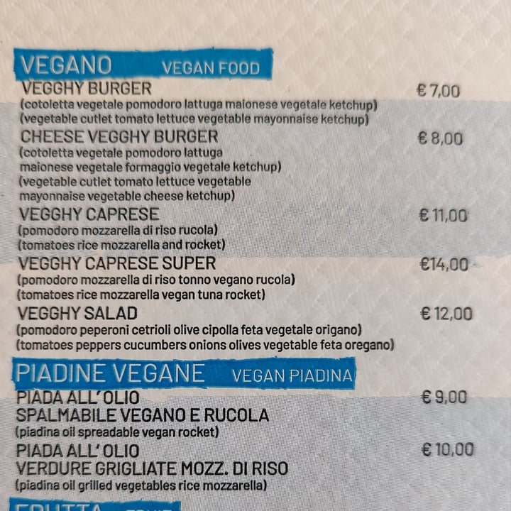 photo of Bar Ristorante Agostini Piadina vegana shared by @alessiavik on  25 Apr 2025 - review