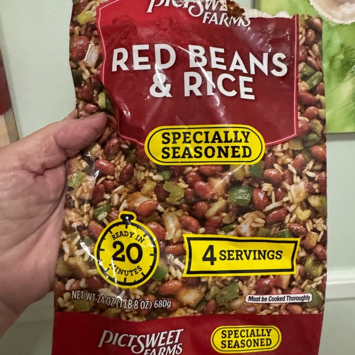photo of Pictsweet farms Red Beans & Rice shared by @onehungryvegan on  12 Oct 2025 - review