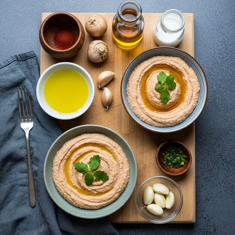 Easy Homemade Low-Oil Hummus: Creamy, Healthy & Vegan!