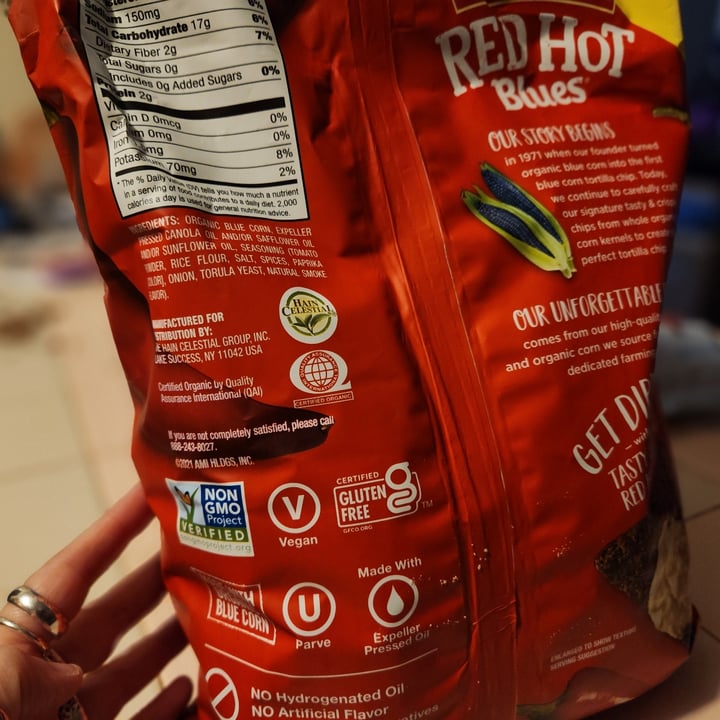 photo of Garden of Eatin' Red Hot Blues shared by @theveganwitch13 on  19 Feb 2024 - review