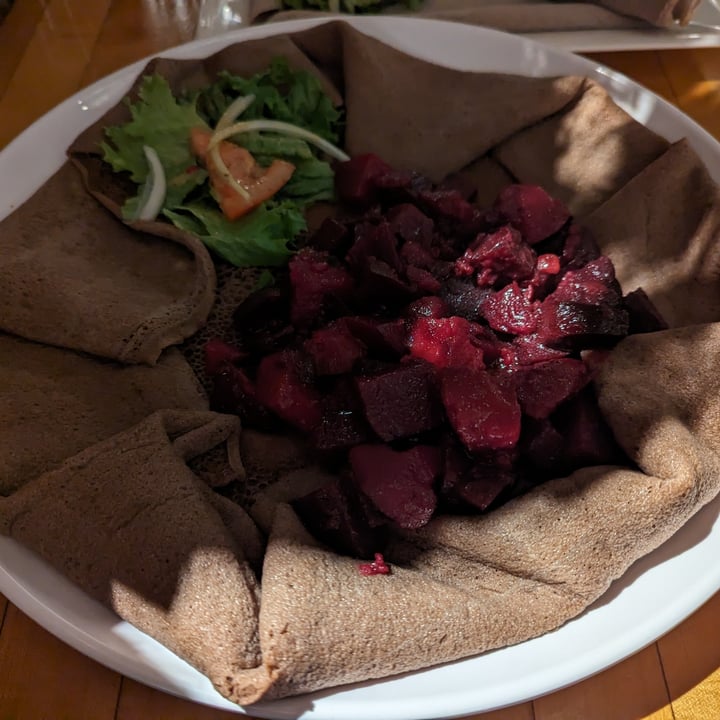 photo of Selam Restaurant - Selam Vegan Beet Potato shared by @shaynak112 on  30 Dec 2023 - review