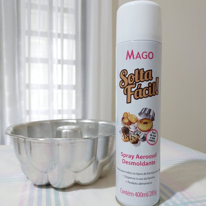 photo of mago Spray Aerosol Desmoldante Solta Fácil shared by @jasmim on  26 Aug 2023 - review