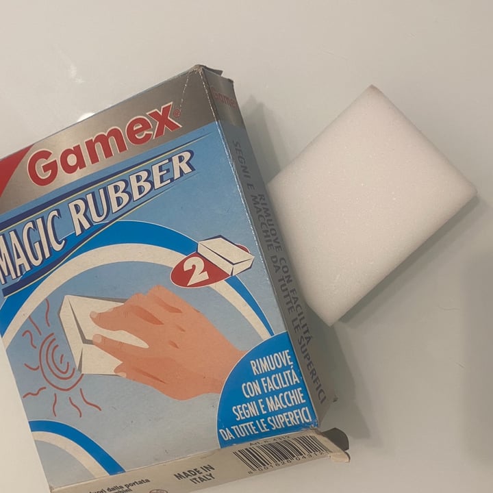 photo of Gamex MAGIC RUBBER shared by @lauradeluca on  22 Dec 2023 - review