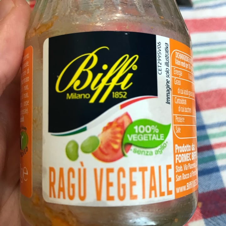 photo of Biffi che sugo ragu vegetale shared by @nerdytyrannosaurus on  18 Oct 2023 - review
