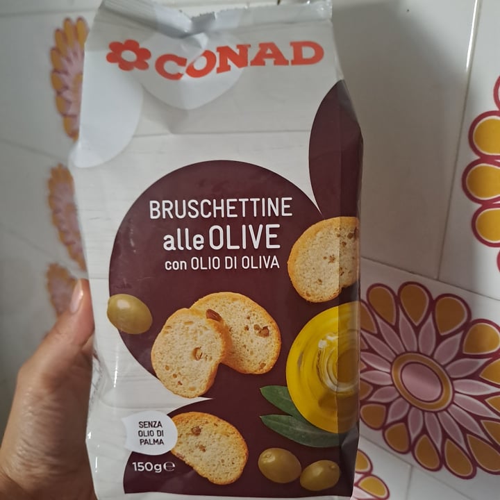 photo of Conad Bruschettine alle olive shared by @vegantizi on  11 Apr 2024 - review