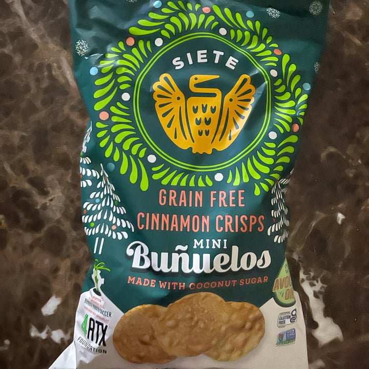 photo of Siete Family Foods Grain Free Mini Buñuelos shared by @ellefire on  02 Mar 2024 - review
