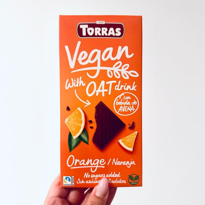 photo of Torras Orange Vegan with oat drink shared by @eusonbita on  26 Sep 2025 - review