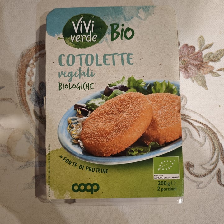 photo of Vivi Verde Coop cotolette vegetali biologiche shared by @gaetag on  13 Jun 2025 - review
