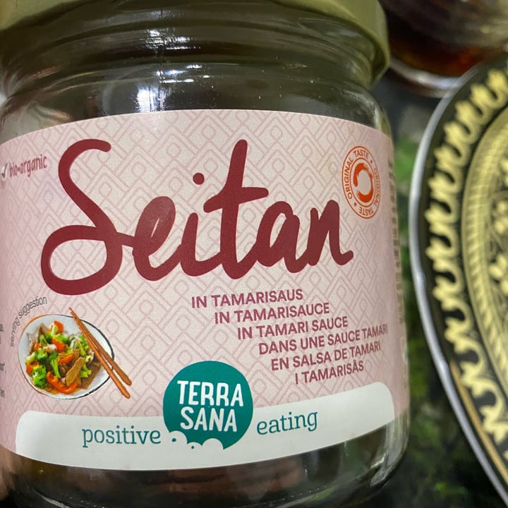 photo of Terra Sana seitan in salsa tamari shared by @veganfamilyinviaggio on  23 Dec 2023 - review