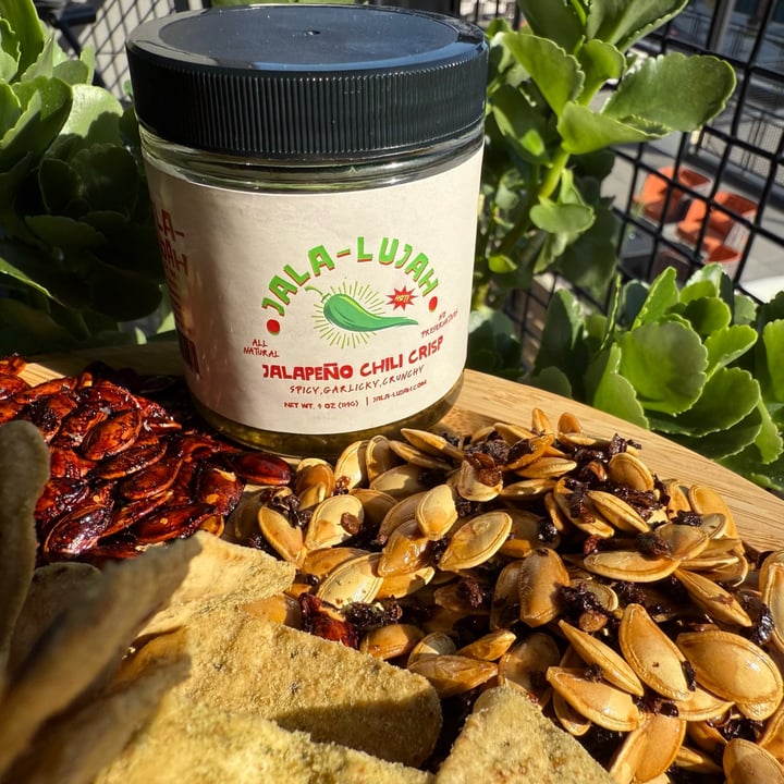 photo of Jala-Lujah Jalapeño Chili Crisp shared by @berryveganplanet on  17 Nov 2024 - review