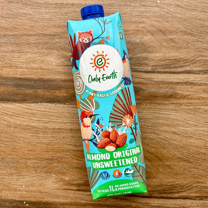 photo of Only Earth Almond Original Unsweetened shared by @veganniran on  03 Sep 2024 - review