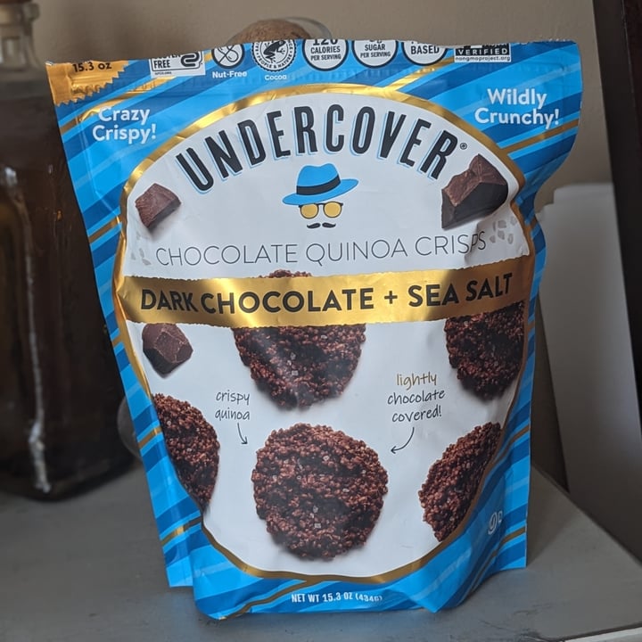 photo of Undercover Dark Chocolate & Sea Salt Crispy Quinoa shared by @iszy on  30 Apr 2024 - review