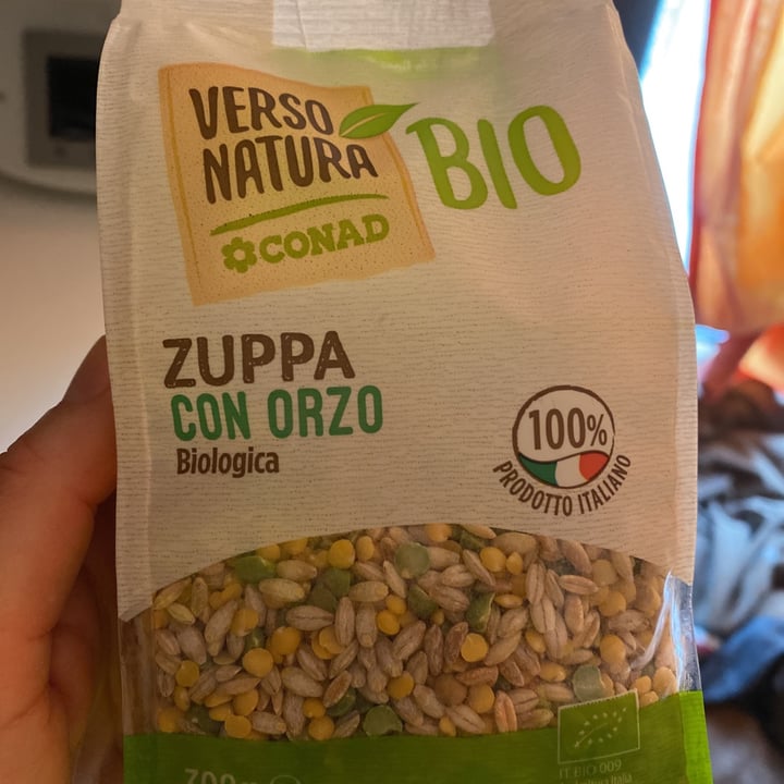 photo of Verso Natura Conad Bio  zuppa con orzo shared by @capezel1 on  07 Nov 2023 - review