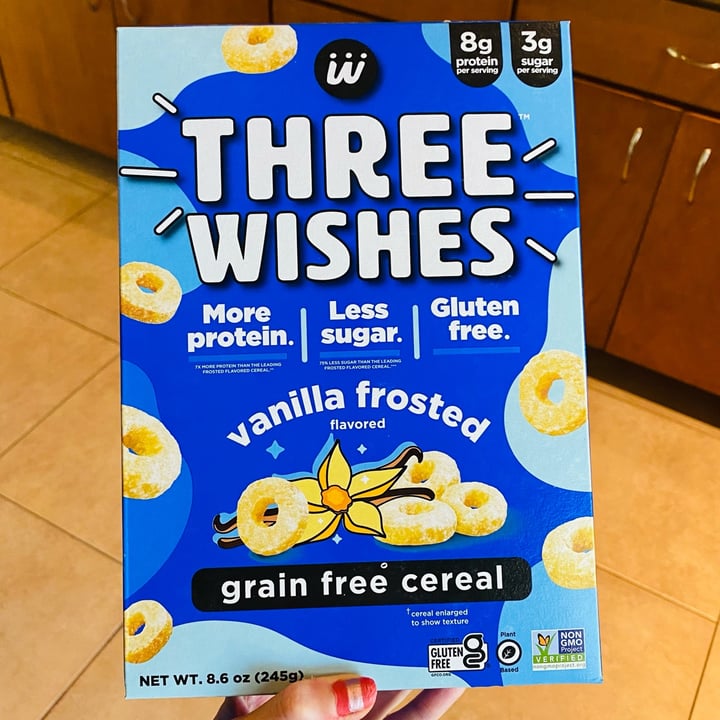 photo of Three Wishes Frosted grain-free cereal shared by @beckyyy on  11 Dec 2023 - review