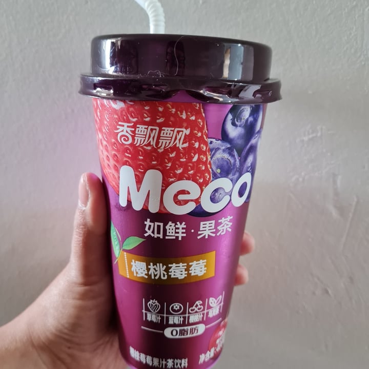 photo of Meco Té Oolong con Jugo De Arándanos, Frutillas Y Cerezas shared by @kirara152 on  03 Nov 2024 - review