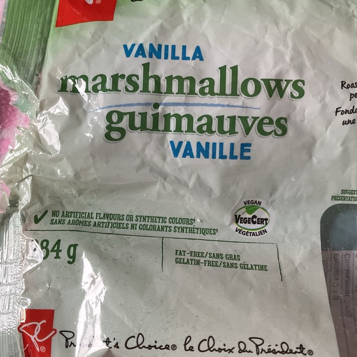 photo of President's Choice Vanilla Marshmallows shared by @sunflowermichelle on  19 Dec 2023 - review