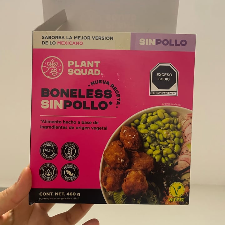 photo of Plant Squad Boneless Sin Pollo (en Caja) shared by @aelisaa on  04 Apr 2024 - review