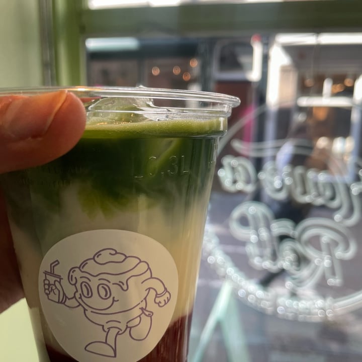 photo of Have A Roll Iced Raspberry Matcha shared by @david- on  05 Apr 2025 - review