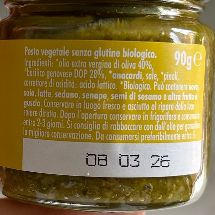 photo of Natura Sì pesto vegetale shared by @annaberger on  07 May 2024 - review