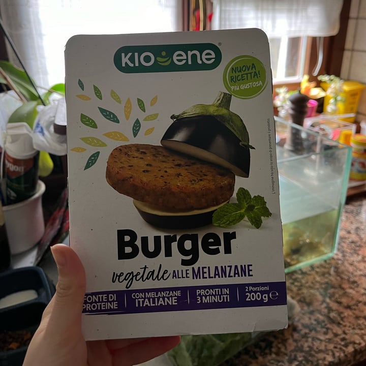 photo of Kioene Burger vegetale alle melanzane shared by @giuliazecchini on  25 Apr 2024 - review