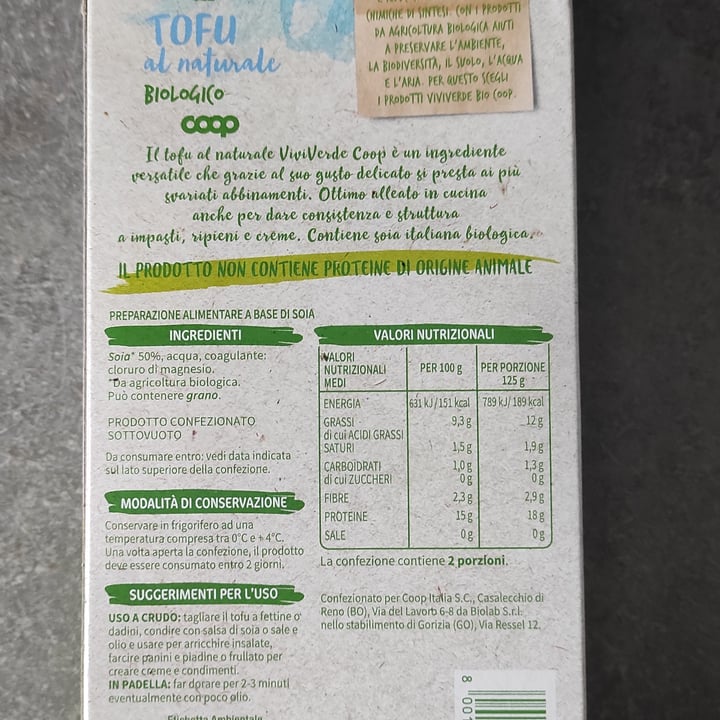 photo of Vivi Verde Coop Tofu Al Naturale shared by @rosli on  27 Mar 2024 - review