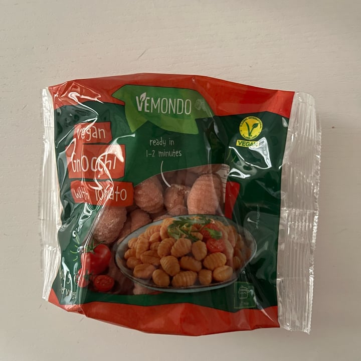 photo of Vemondo Vegan Gnocchi Tomato shared by @allimac on  05 Jan 2024 - review
