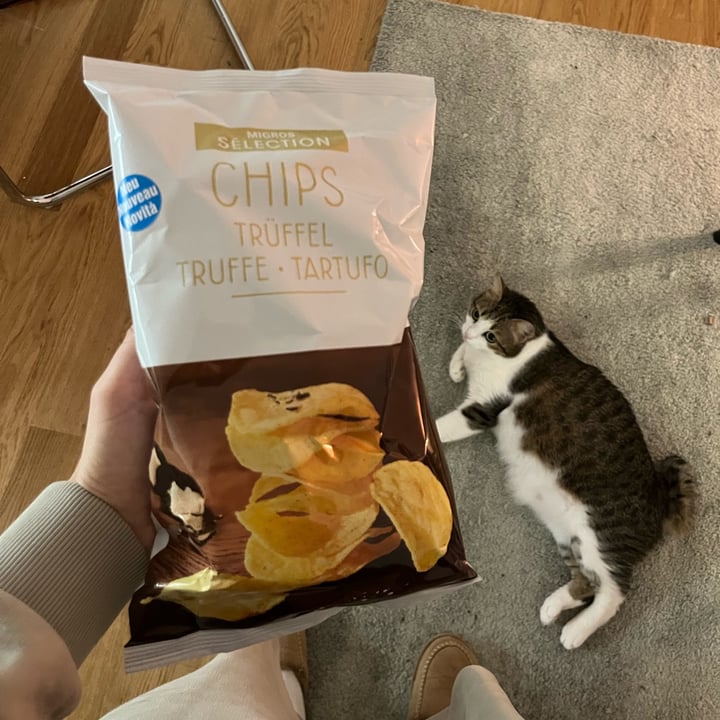 photo of Migros selection Chips Trüffel Truffe Tartufo shared by @pattini on  22 Nov 2024 - review