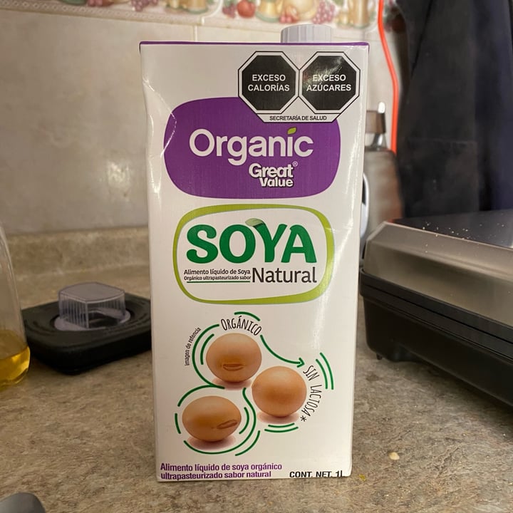 photo of Great Value  Alimento Líquido De Soya Natural shared by @eroticelectronic on  31 Mar 2024 - review