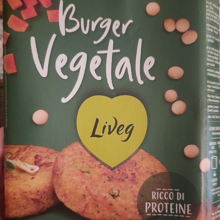 photo of Liveg burger vegetale shared by @irenep on  30 Jul 2025 - review