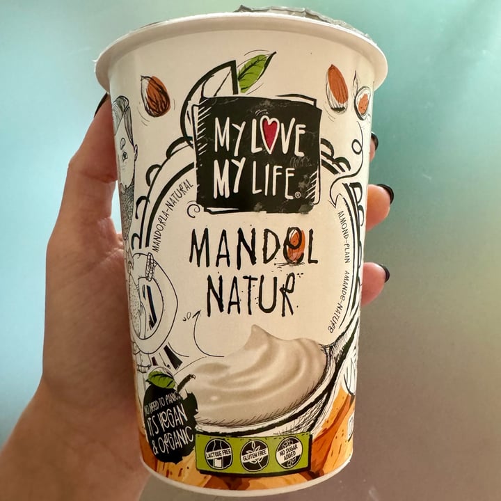 photo of My Love My Life almond yoghurt shared by @v-egan on  30 Apr 2024 - review