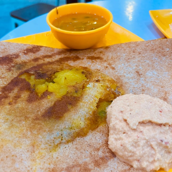 photo of Flavours @ UTown (Foodclique) Masala Thosai shared by @soy-orbison on  29 Nov 2023 - review
