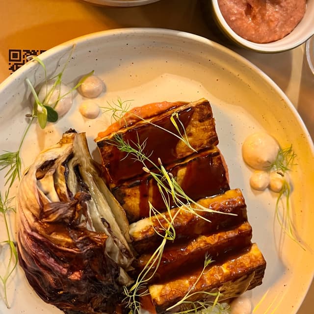 Photo of the dish “Tempeh glassato”