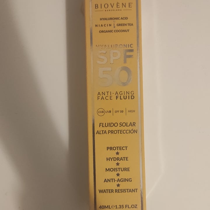photo of Biovène Anti-aging Face Fluid shared by @rebeca-rs on  30 Aug 2023 - review