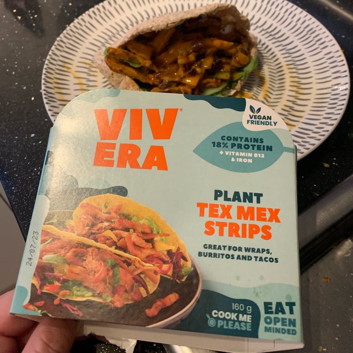 photo of Vivera Plant Tex Mex Strips shared by @beckyallott on  18 Sep 2023 - review